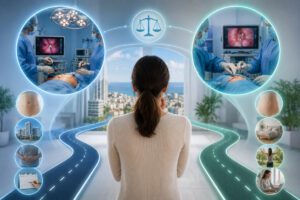Comparing Laparoscopic Hysterectomy vs vNOTES Hysterectomy