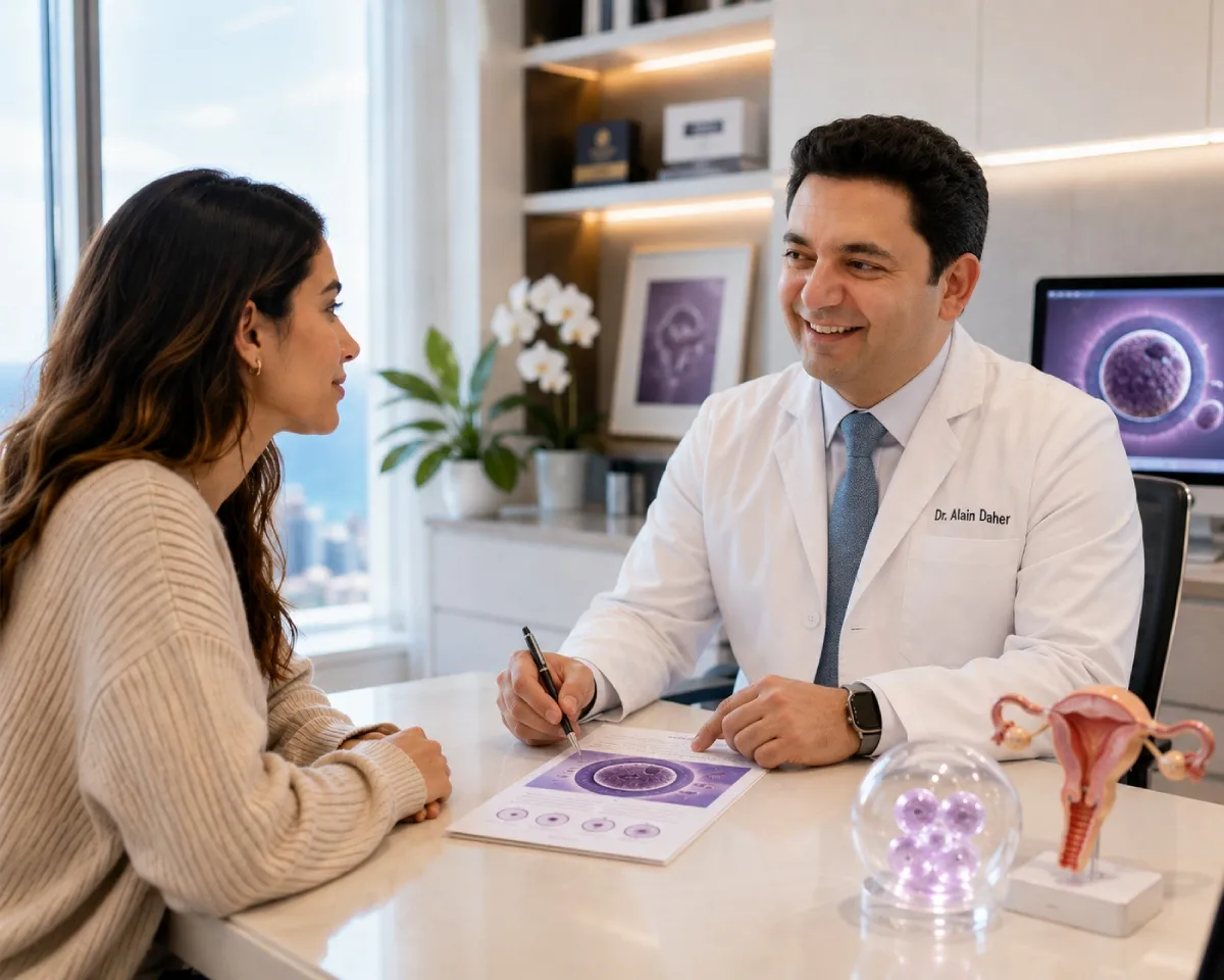 خدمات تجميد البويضات